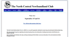 Desktop Screenshot of northcentralnewf.org